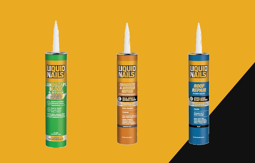 Landscape, Concrete & Roof: Landscape block adhesive and masonry repair by Liquid Nails