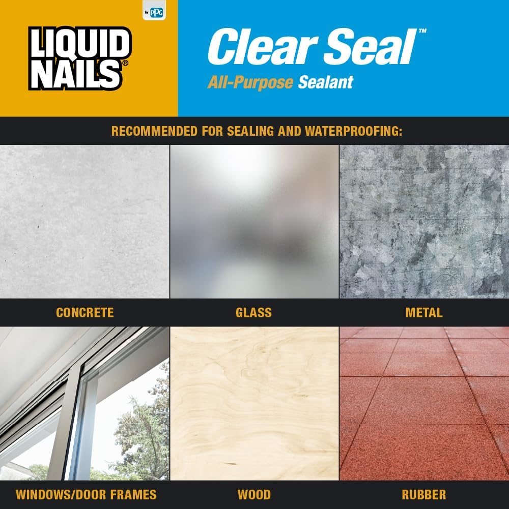 Clear Seal All-Purpose Sealant, 5.5 oz, view 5