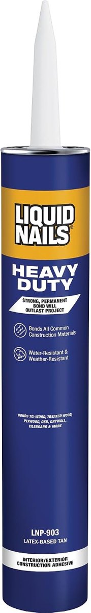 Heavy Duty Construction Adhesive, 28 oz, Liquid Nails