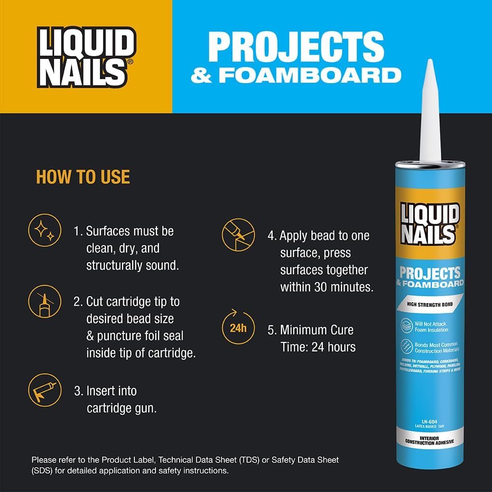 Latex Projects & Foamboard Adhesive 10 oz, 2 Pack, view 3