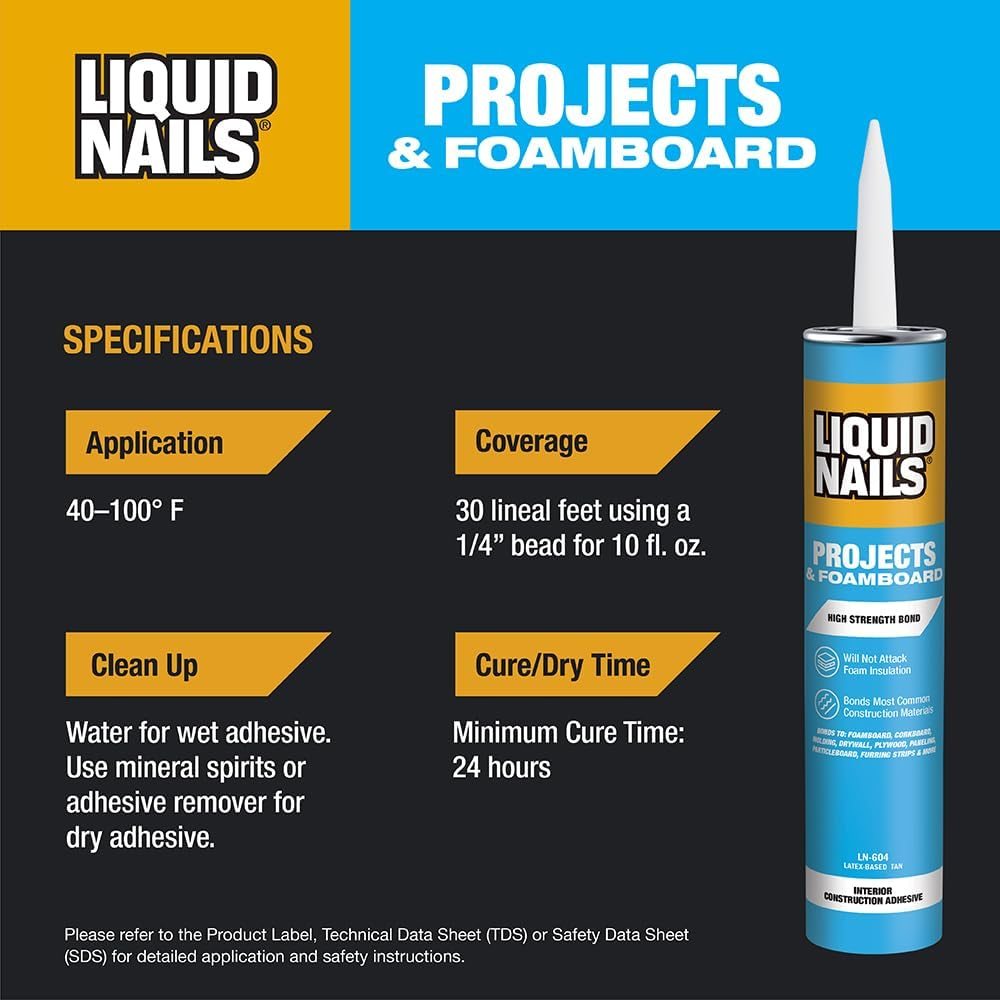 Latex Projects & Foamboard Adhesive, 10 oz, view 4