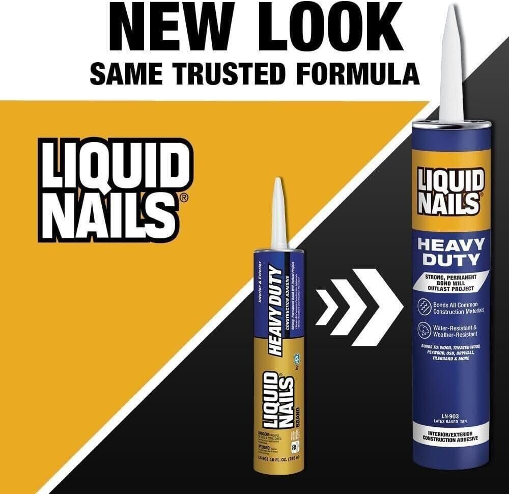 LN-903 Heavy Duty Adhesive, Tan, 12 Pack, view 2