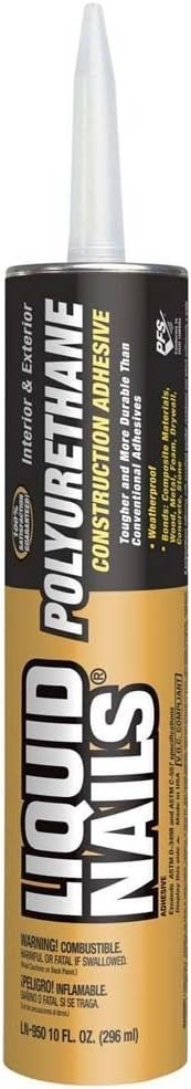 LN-950 Polyurethane Construction Adhesive, 2 Pack, Liquid Nails