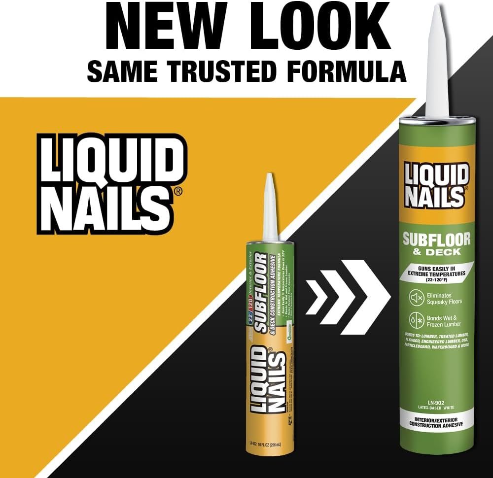 LN-902 Subfloor & Deck Adhesive, Low VOC, 28 oz, view 2