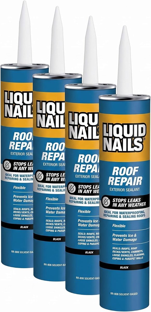 Roof Repair RR-808 10.3 oz, 4 Pack, Liquid Nails